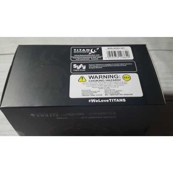 Battlestar Galactica Cylon Raider 4.5" Scar Titan Loot Crate Exclusive Vinyl - Picture 6 of 6